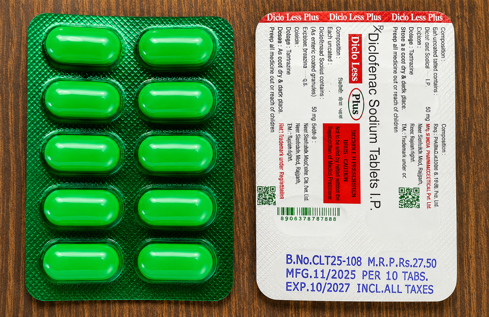 Dicloless Plus